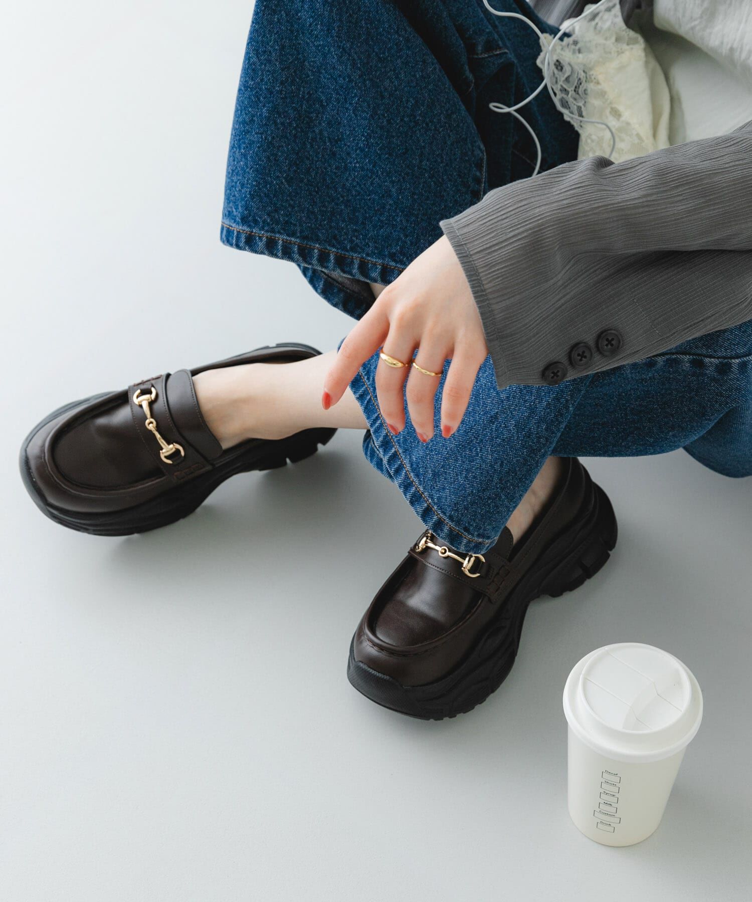 RODE SKO「ボリュームソールビットローファー」|ローファー|