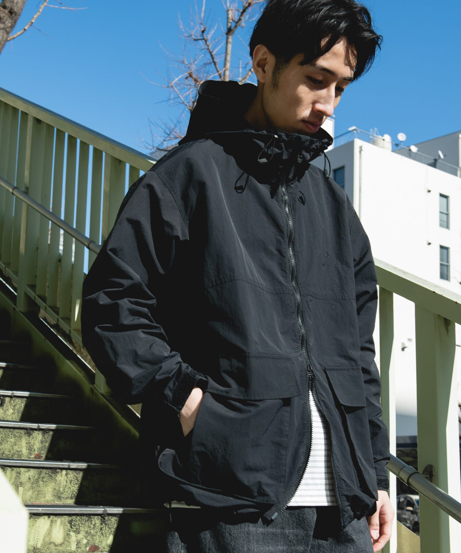 URBAN RESEARCH DOORS「『別注』Snow Peak Apparel&times;DOORS　NYLON WASHER PARKA」|アウトドア|