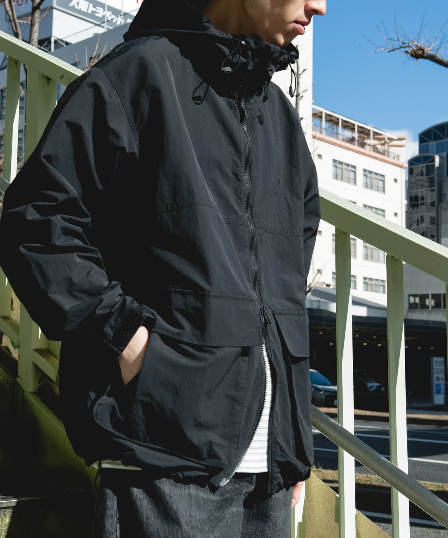 URBAN RESEARCH DOORS「『別注』Snow Peak Apparel&times;DOORS　NYLON WASHER PARKA」|アウトドア|