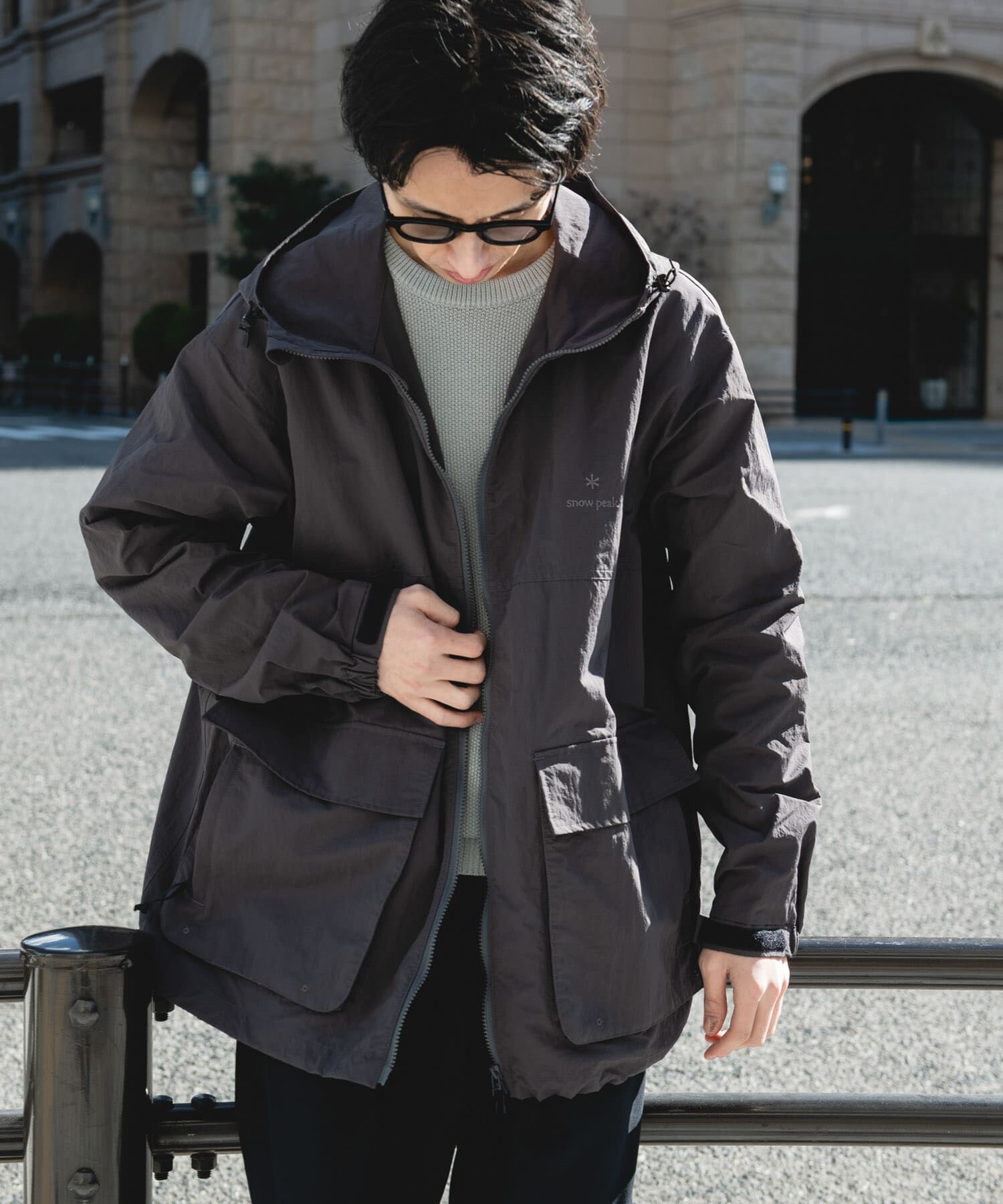 URBAN RESEARCH DOORS「『別注』Snow Peak Apparel&times;DOORS　NYLON WASHER PARKA」|アウトドア|