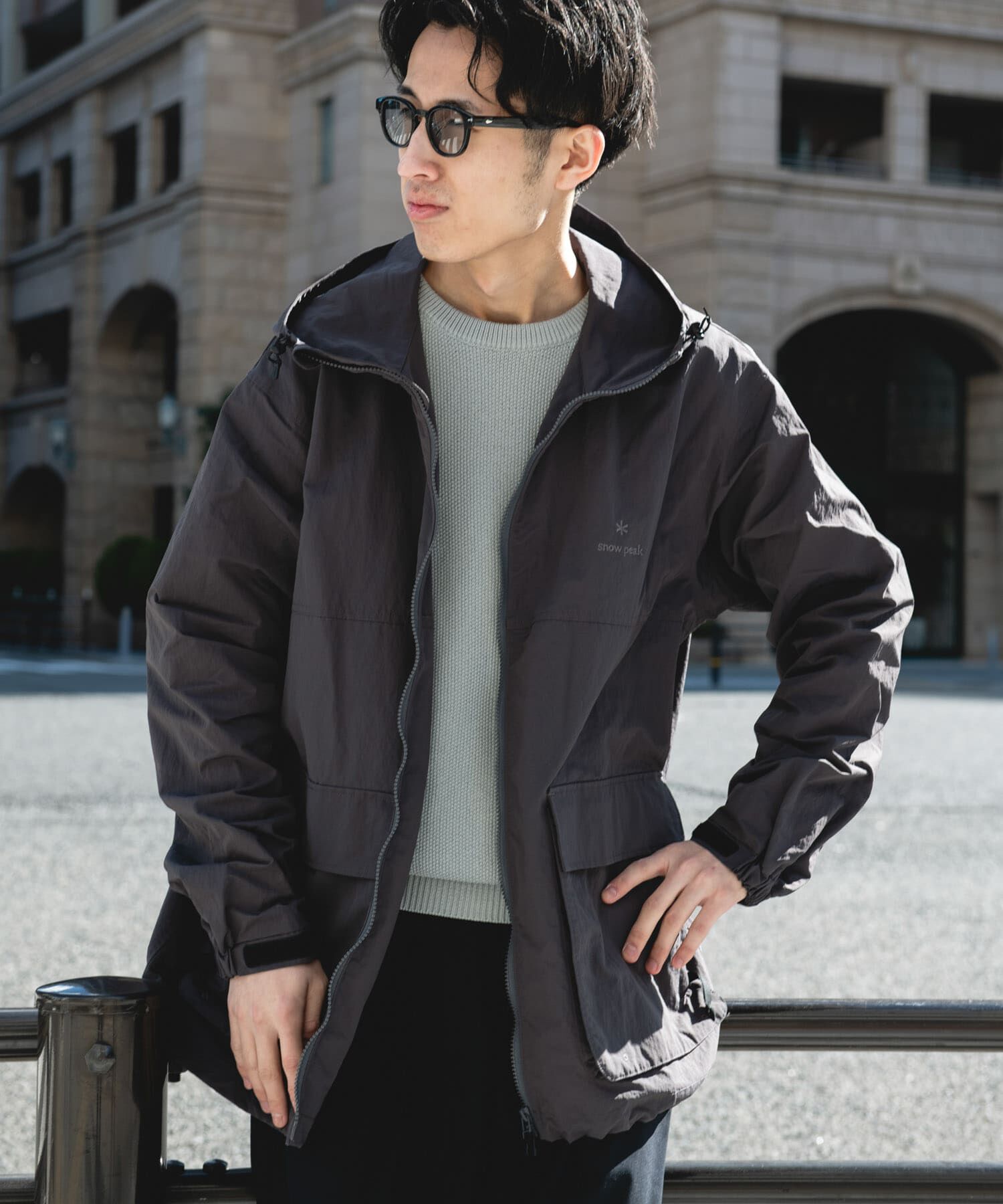 URBAN RESEARCH DOORS「『別注』Snow Peak Apparel&times;DOORS　NYLON WASHER PARKA」|アウトドア|