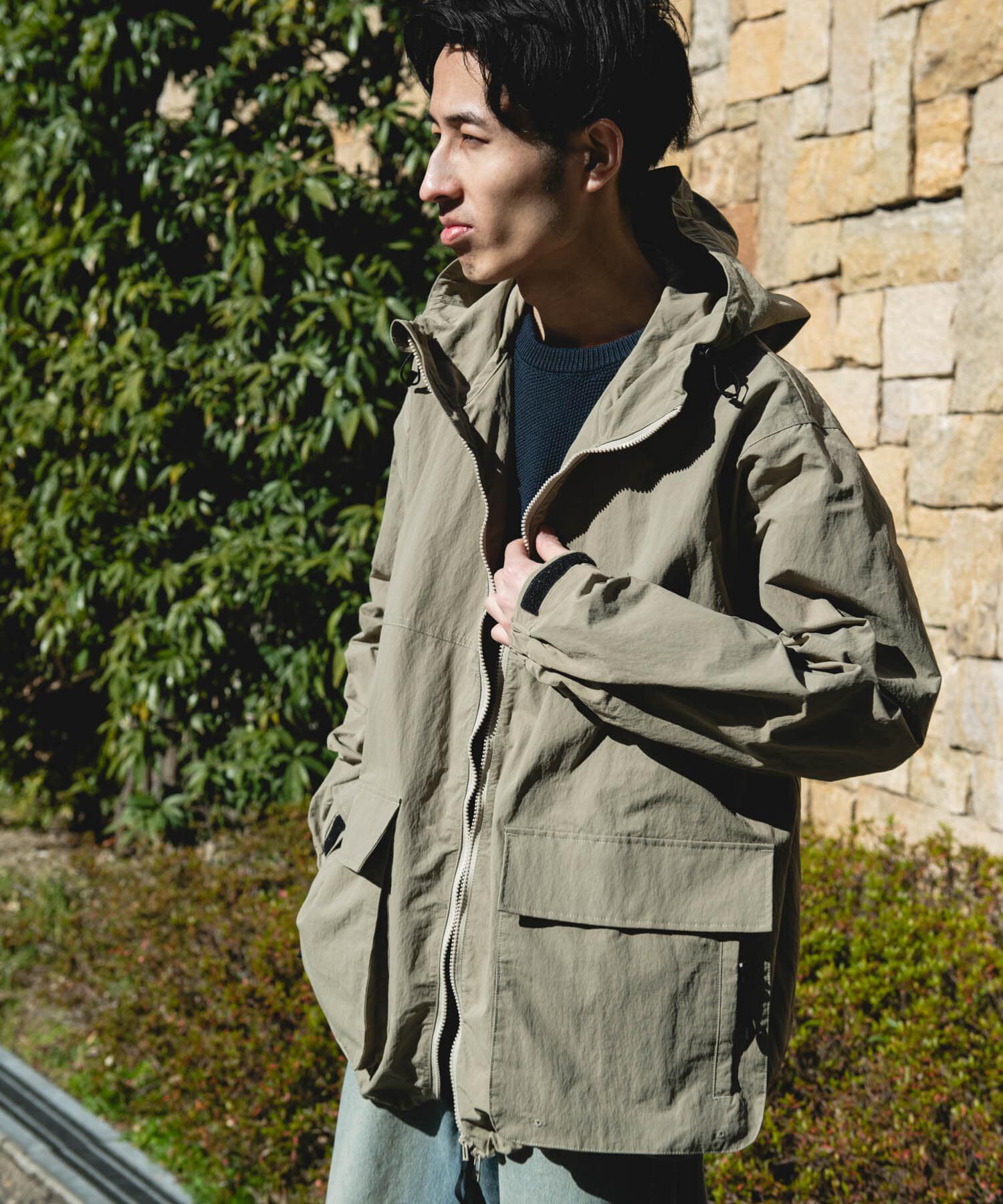 URBAN RESEARCH DOORS「『別注』Snow Peak Apparel&times;DOORS　NYLON WASHER PARKA」|アウトドア|