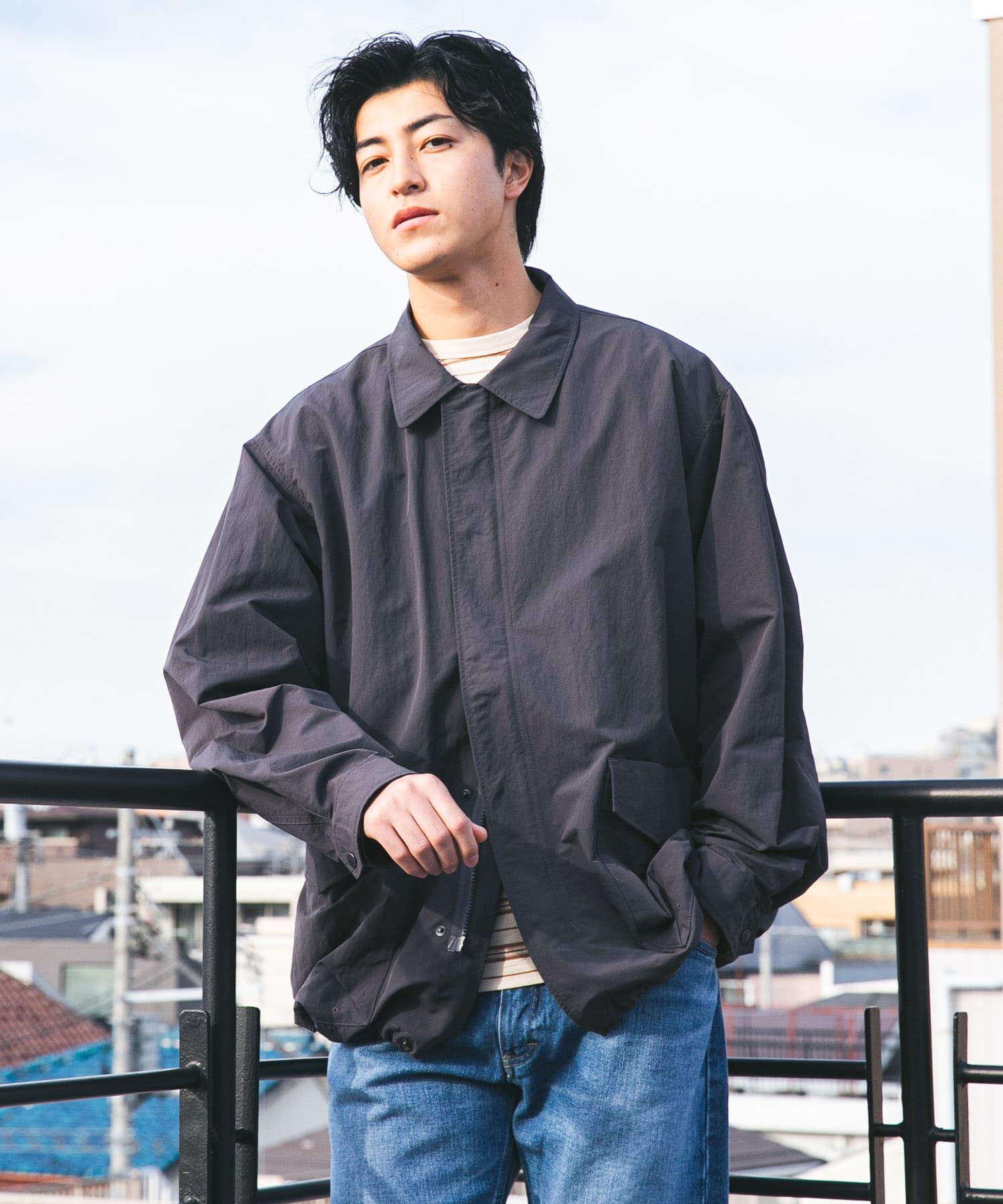 URBAN RESEARCH DOORS「『別注』Snow Peak Apparel&times;DOORS　NYLON WASHER JACKET」|その他|
