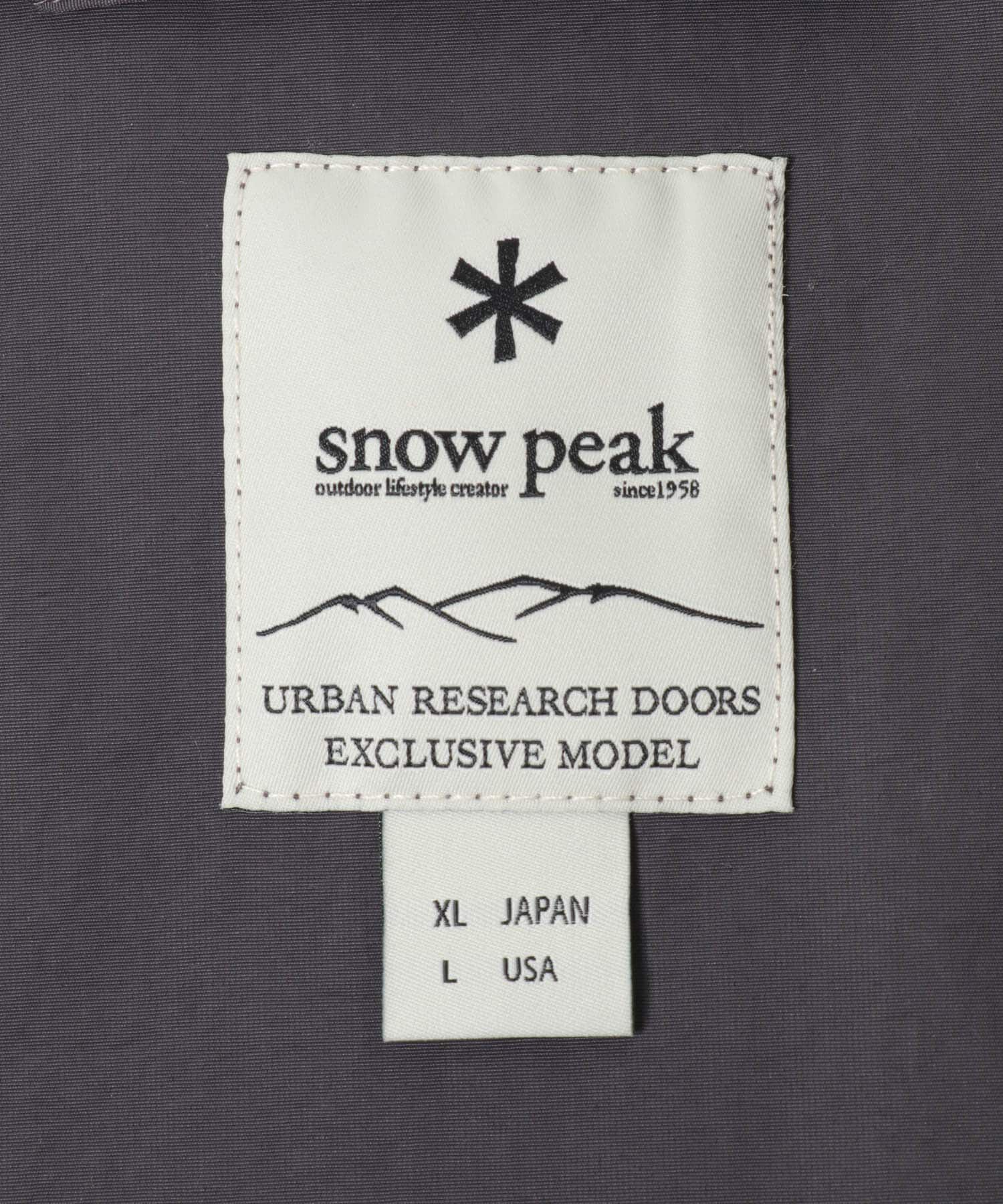 URBAN RESEARCH DOORS「『別注』Snow Peak Apparel&times;DOORS　NYLON WASHER JACKET」|その他|