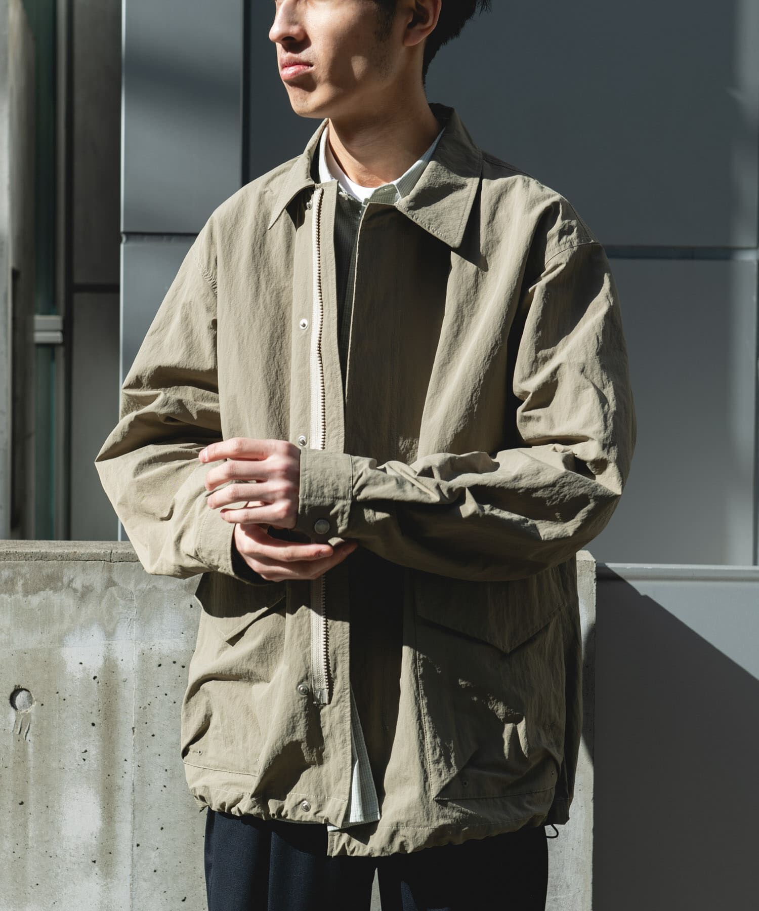 URBAN RESEARCH DOORS「『別注』Snow Peak Apparel&times;DOORS　NYLON WASHER JACKET」|その他|
