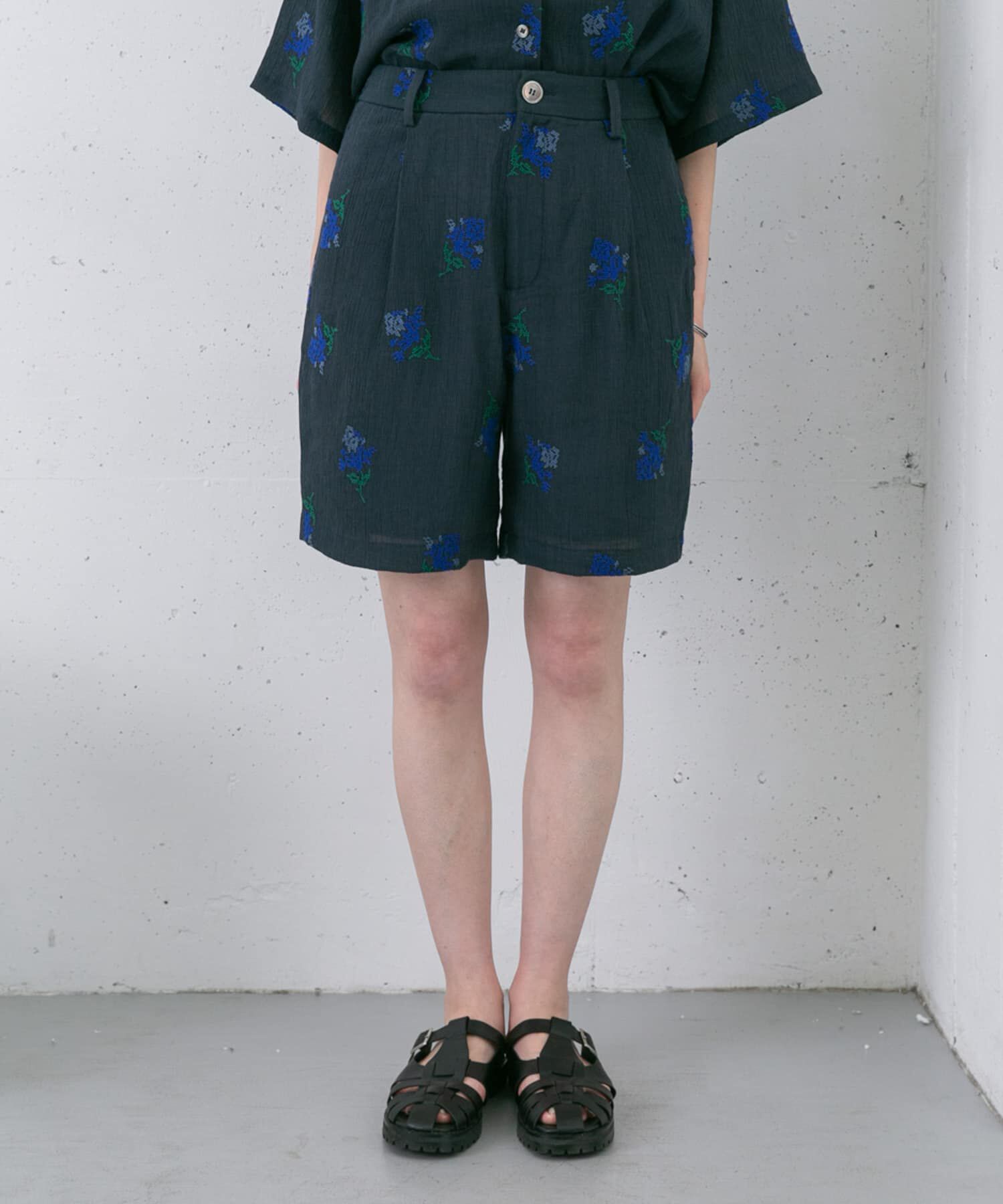  「エンブロイダリーショートパンツ」|その他|