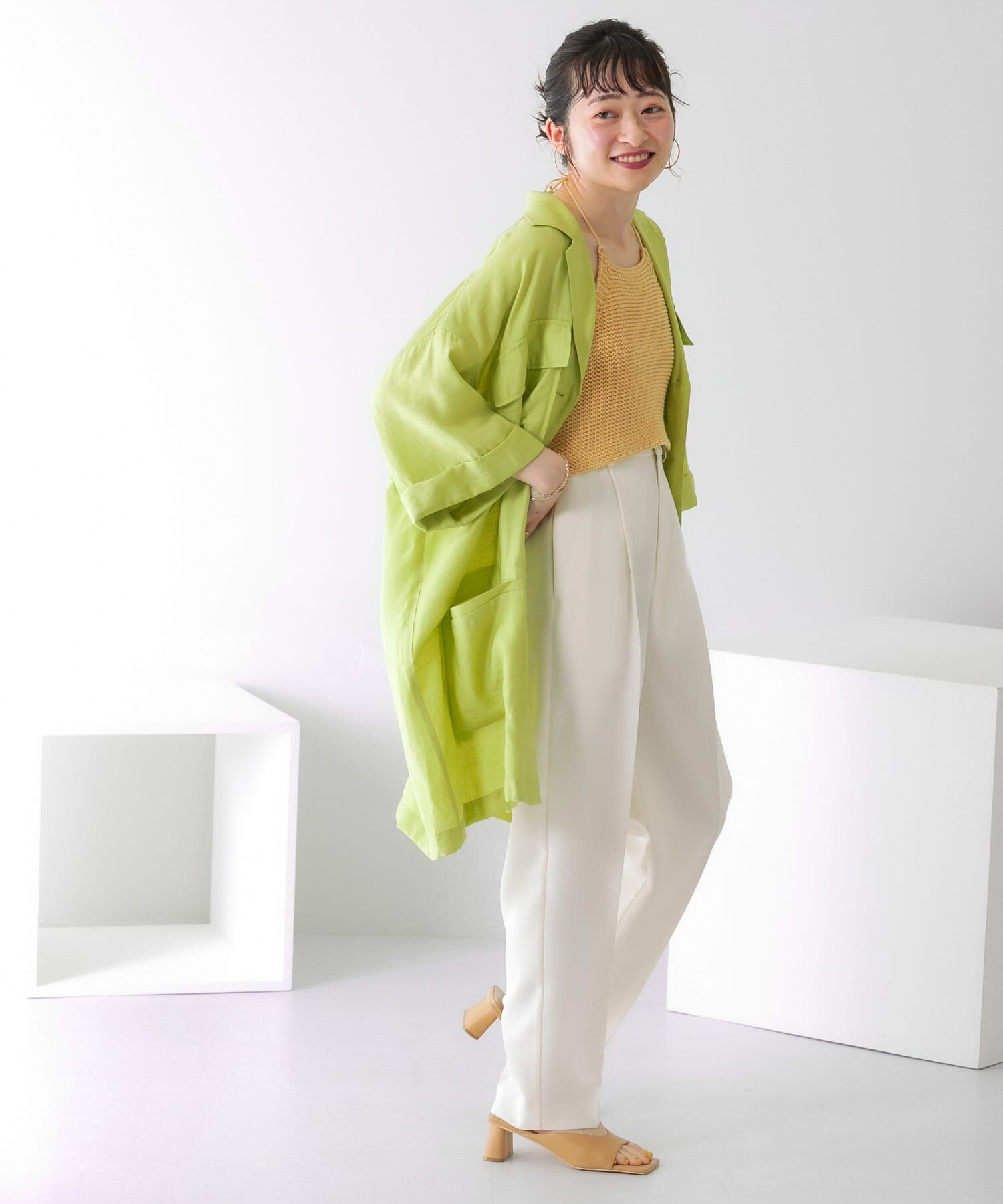  「illi　ワンタックセンタープレスパンツ」|その他|