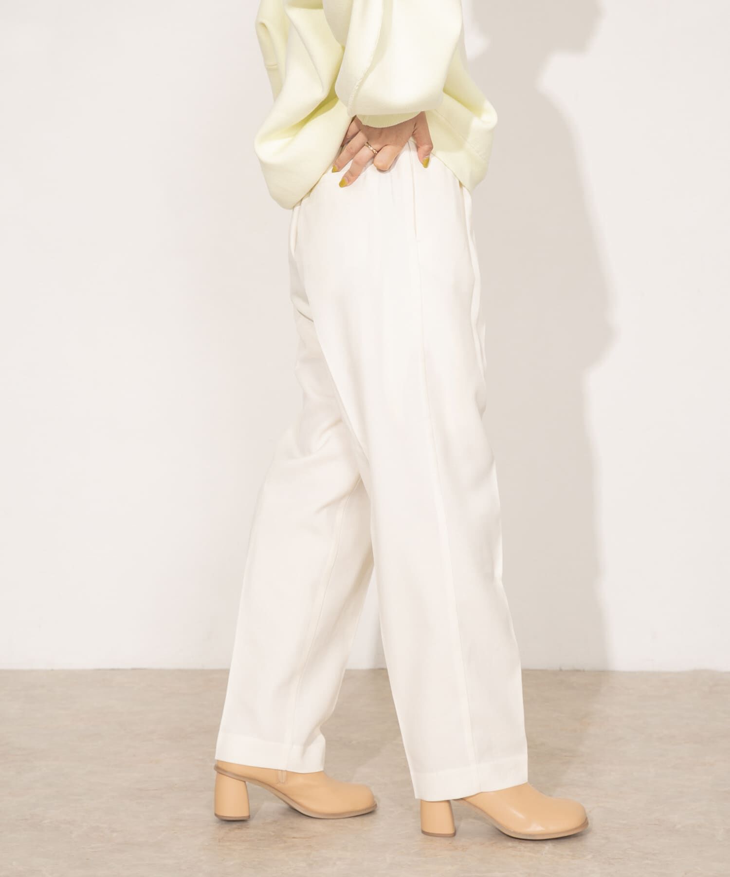  「illi　ワンタックセンタープレスパンツ」|その他|