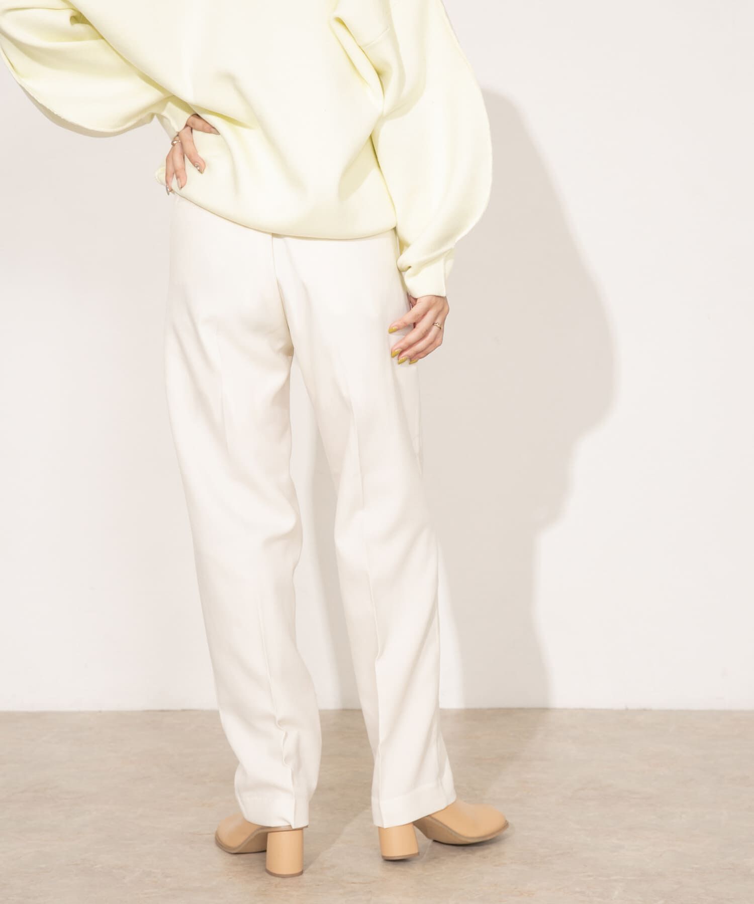  「illi　ワンタックセンタープレスパンツ」|その他|