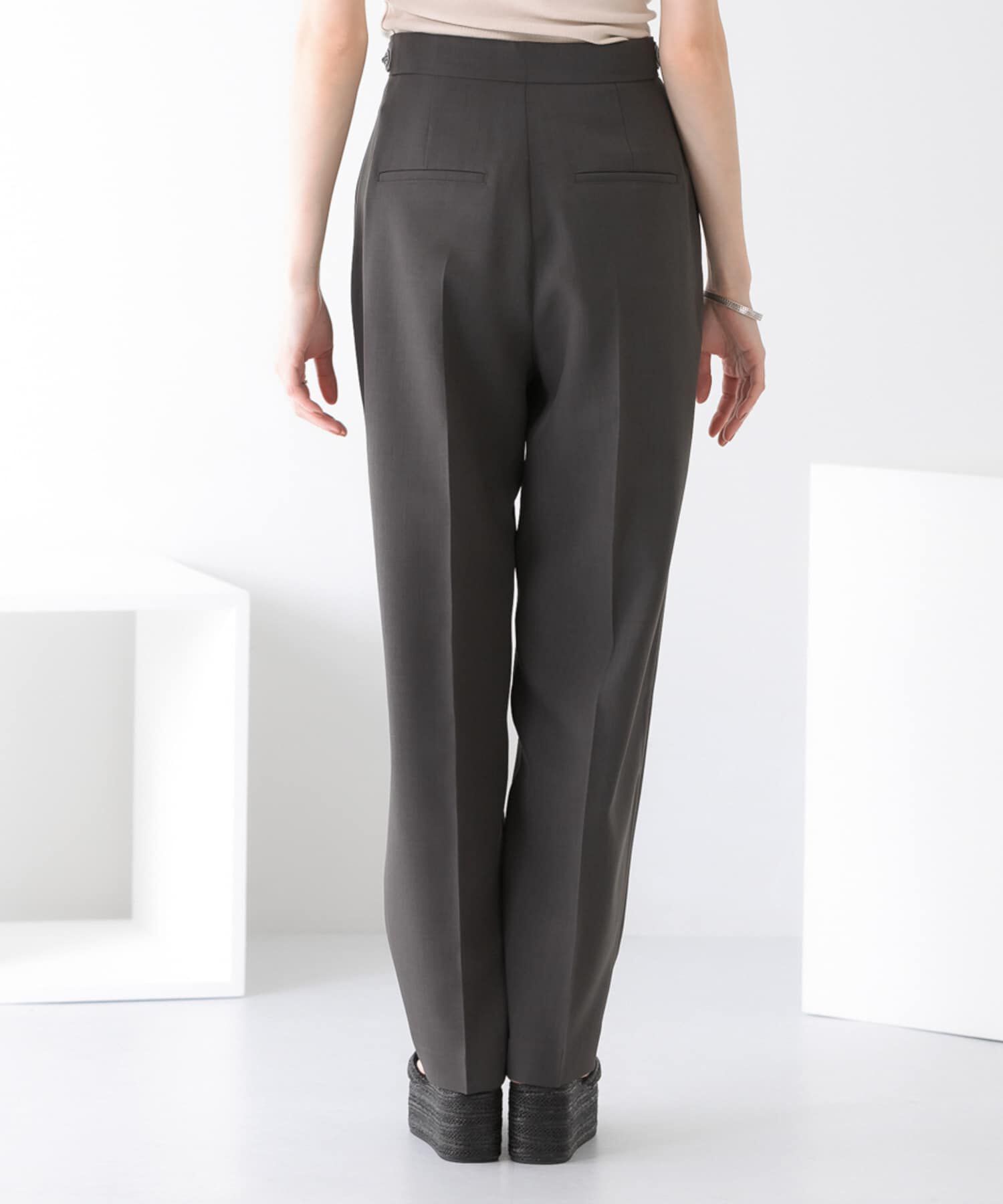  「illi　ワンタックセンタープレスパンツ」|その他|