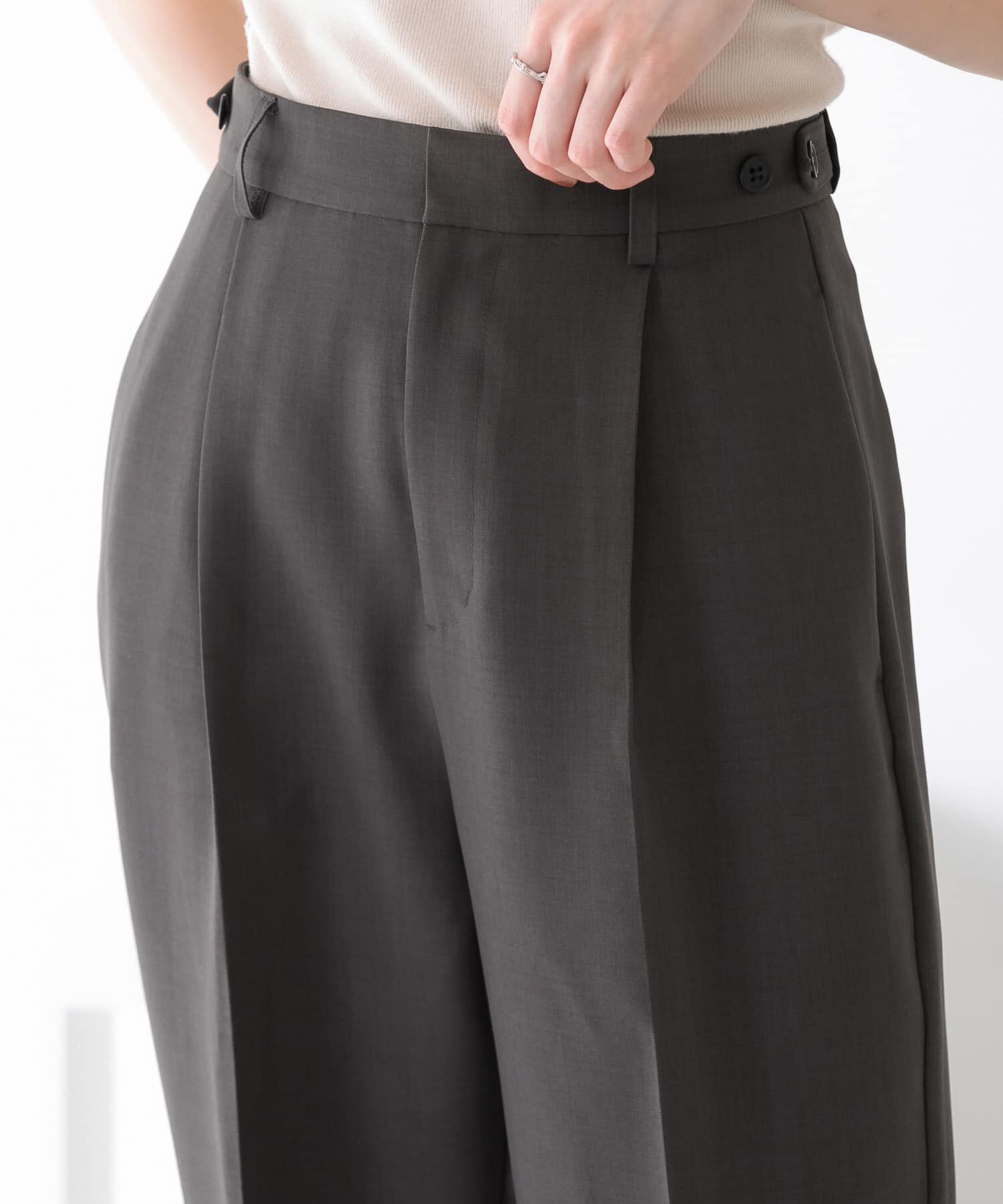  「illi　ワンタックセンタープレスパンツ」|その他|