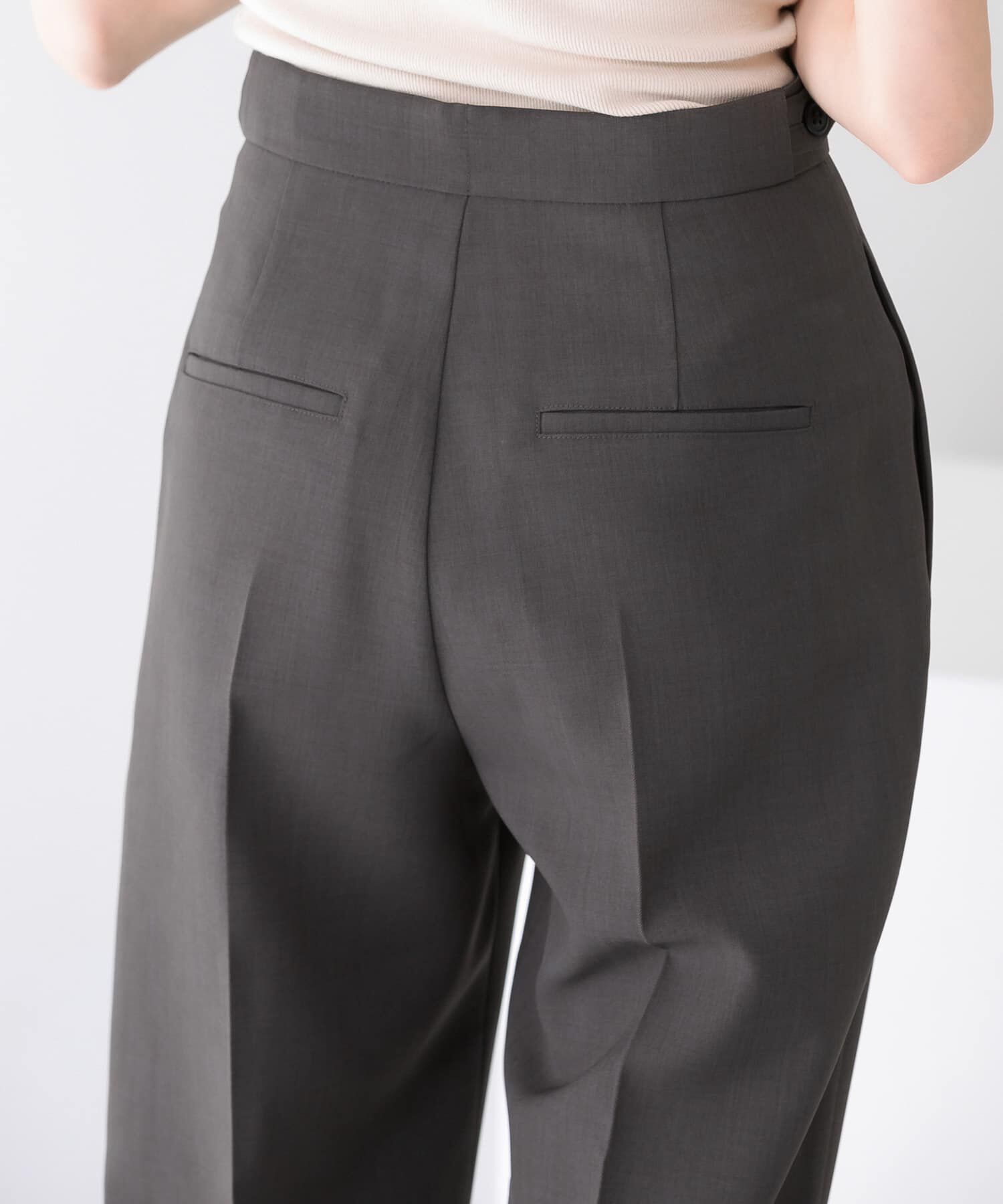  「illi　ワンタックセンタープレスパンツ」|その他|