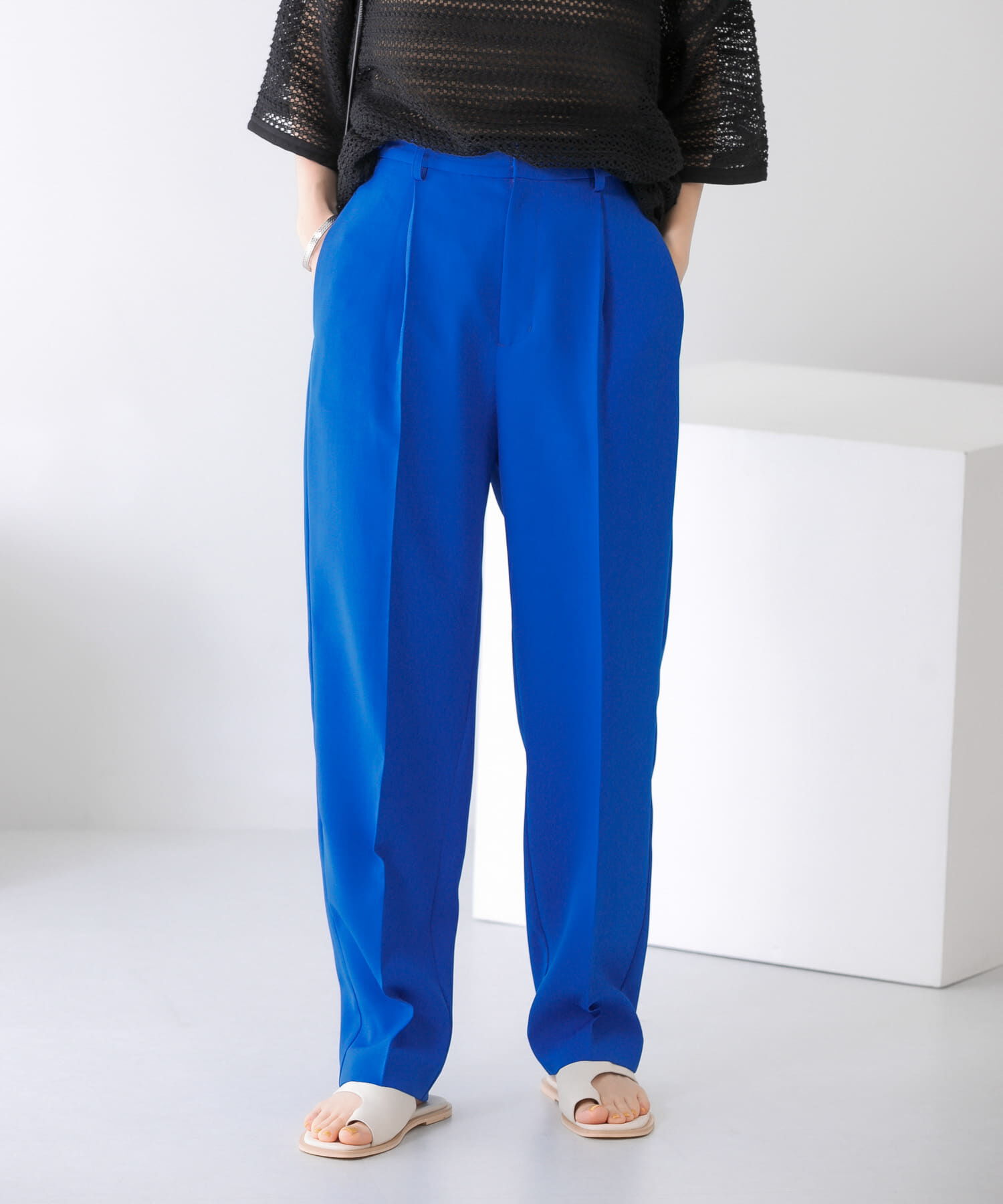  「illi　ワンタックセンタープレスパンツ」|その他|