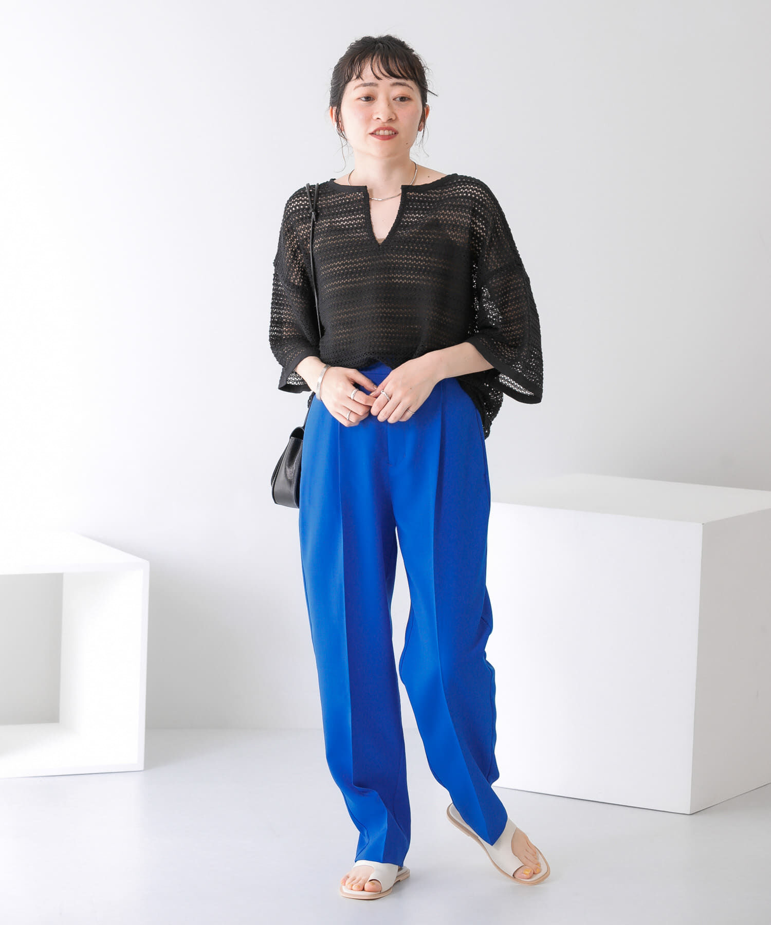  「illi　ワンタックセンタープレスパンツ」|その他|