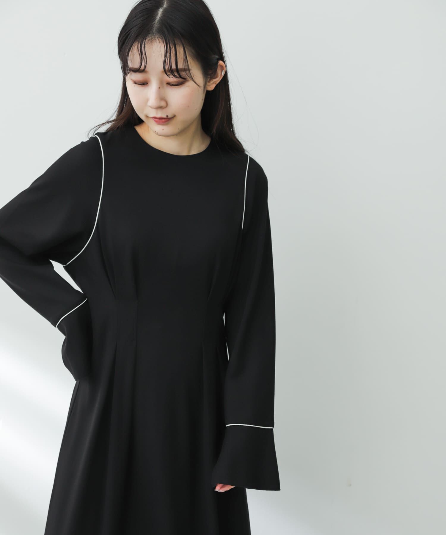 SENSE OF PLACE by URBAN RESEARCH「ウエストタックカットワンピース」|ワンピース|