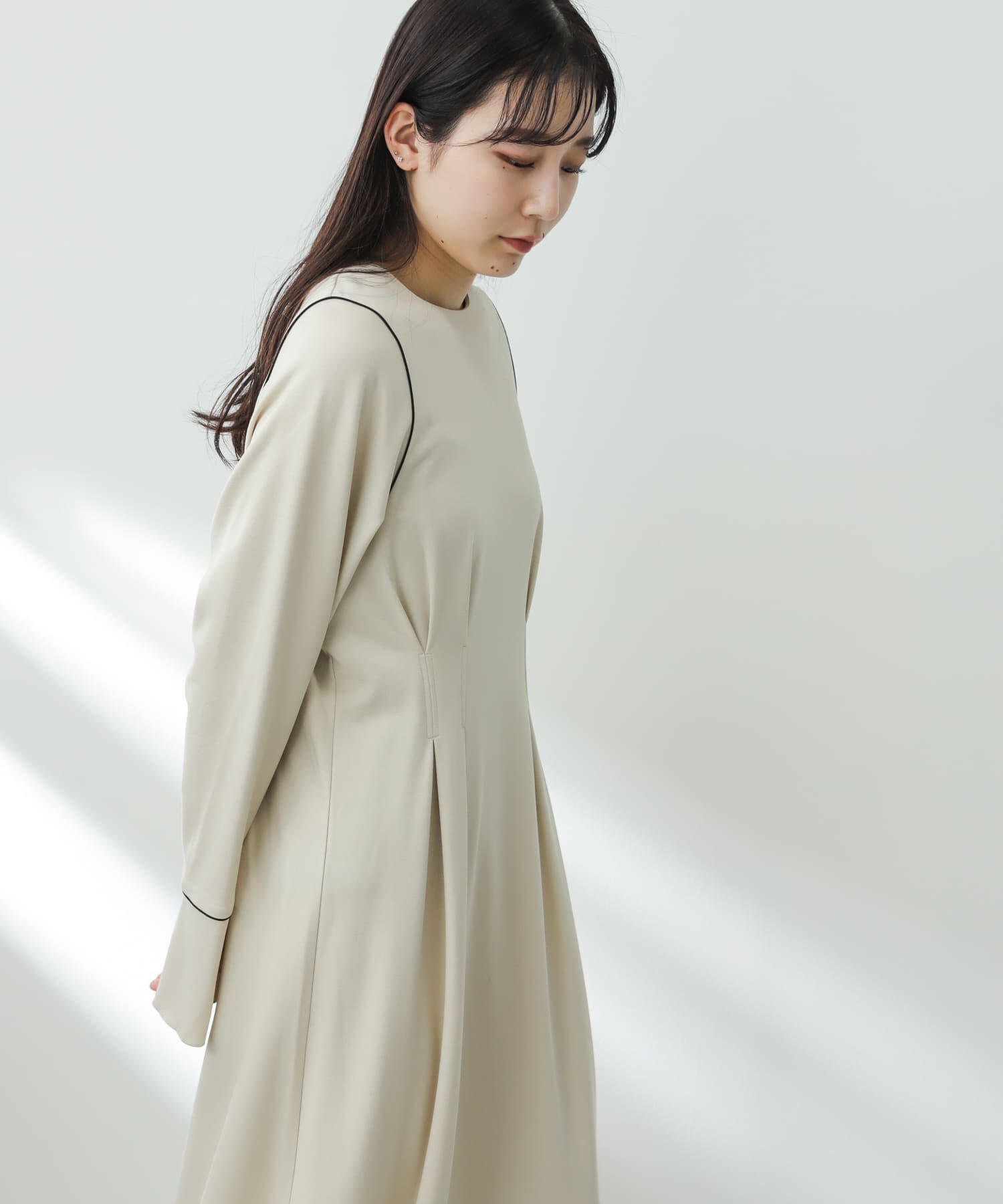 SENSE OF PLACE by URBAN RESEARCH「ウエストタックカットワンピース」|ワンピース|