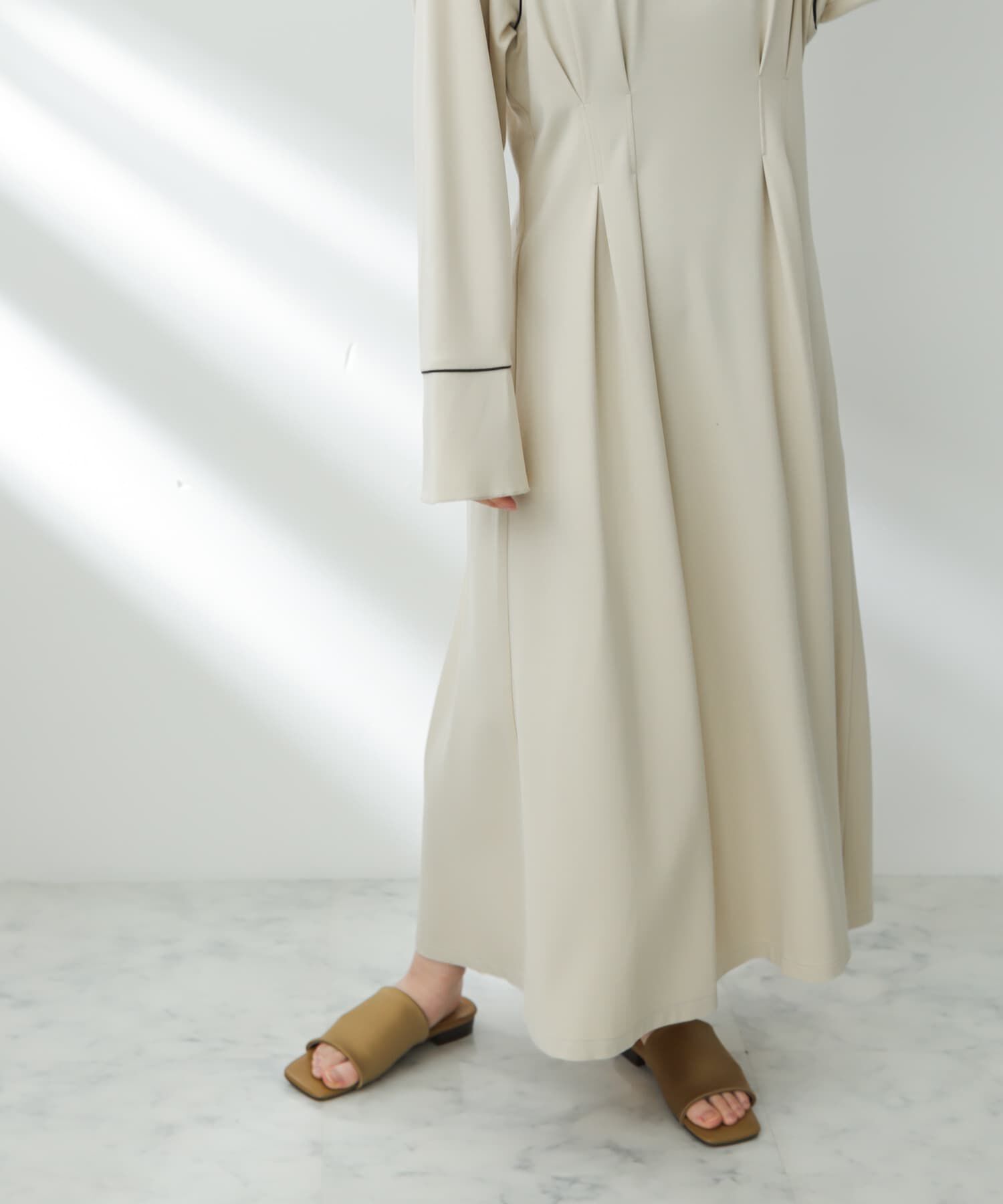 SENSE OF PLACE by URBAN RESEARCH「ウエストタックカットワンピース」|ワンピース|