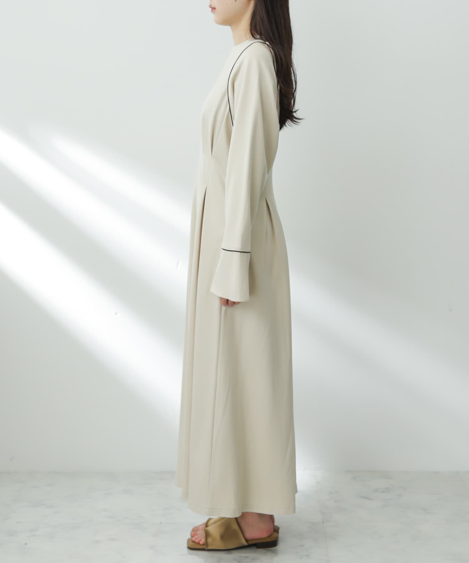 SENSE OF PLACE by URBAN RESEARCH「ウエストタックカットワンピース」|ワンピース|