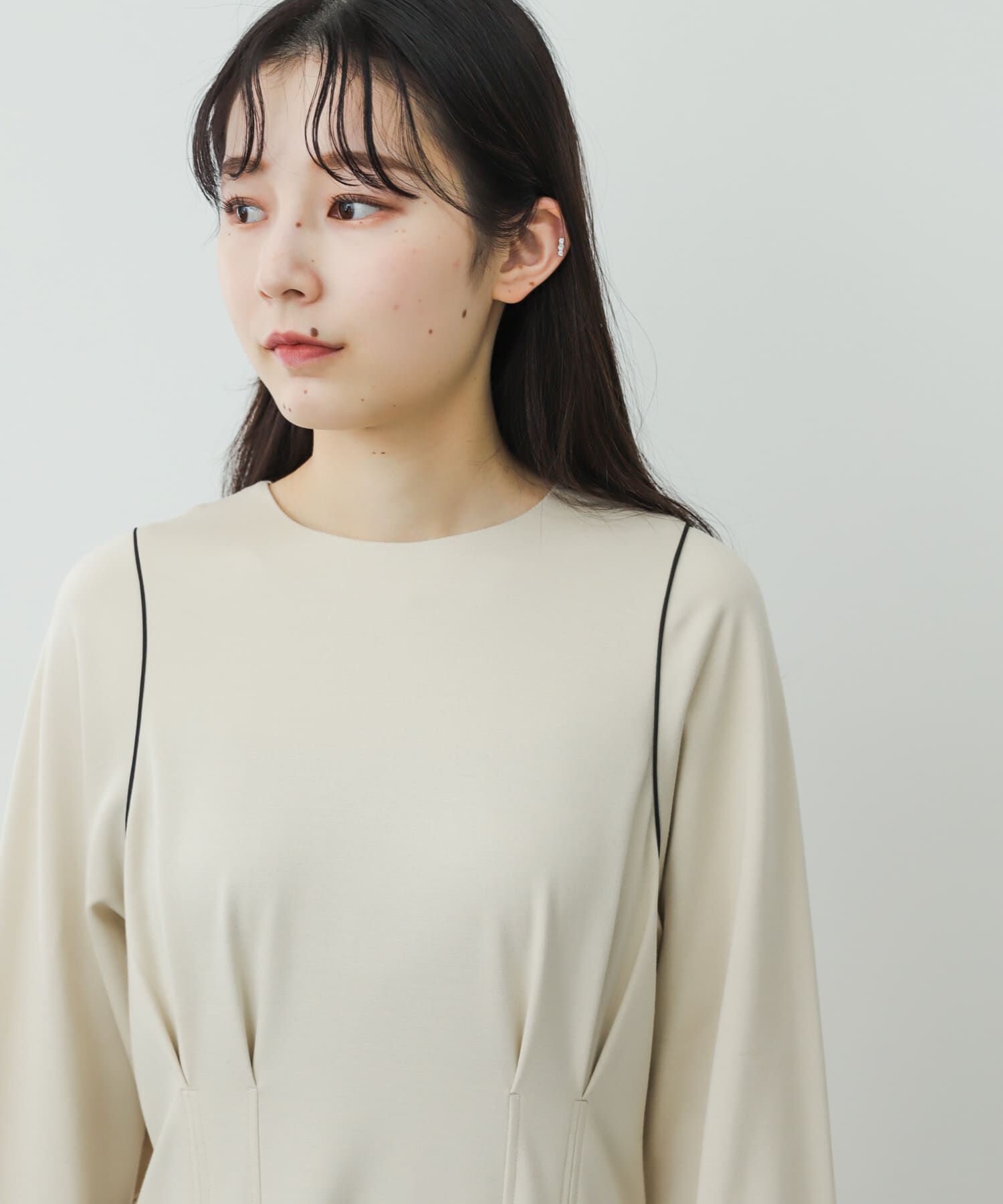 SENSE OF PLACE by URBAN RESEARCH「ウエストタックカットワンピース」|ワンピース|