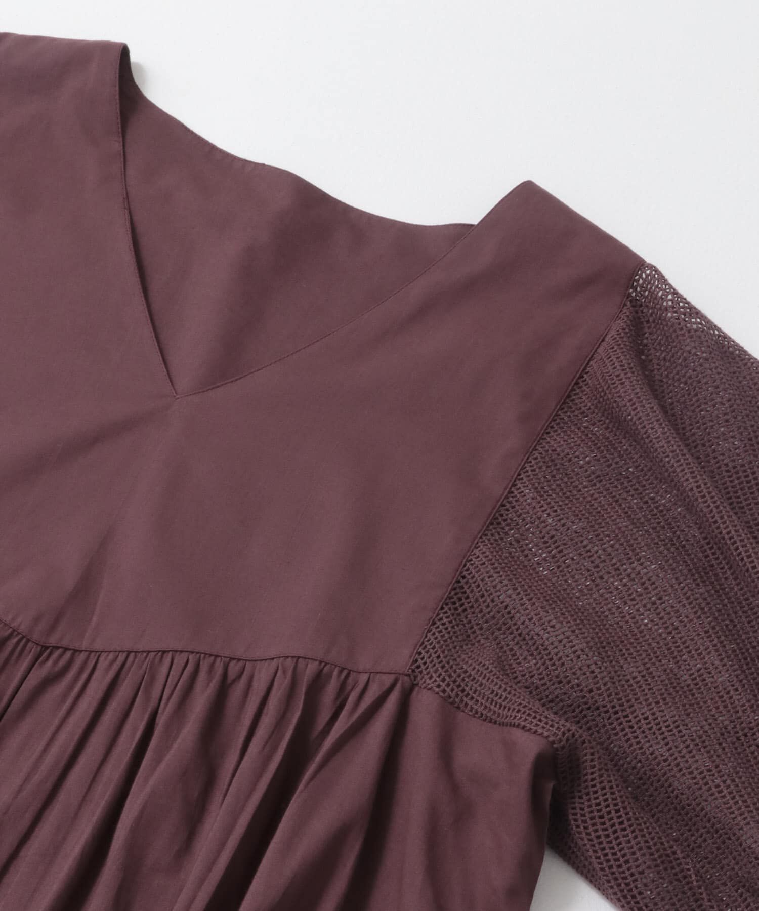 SENSE OF PLACE by URBAN RESEARCH「インドシシュウメッシュワンピース」|ワンピース|