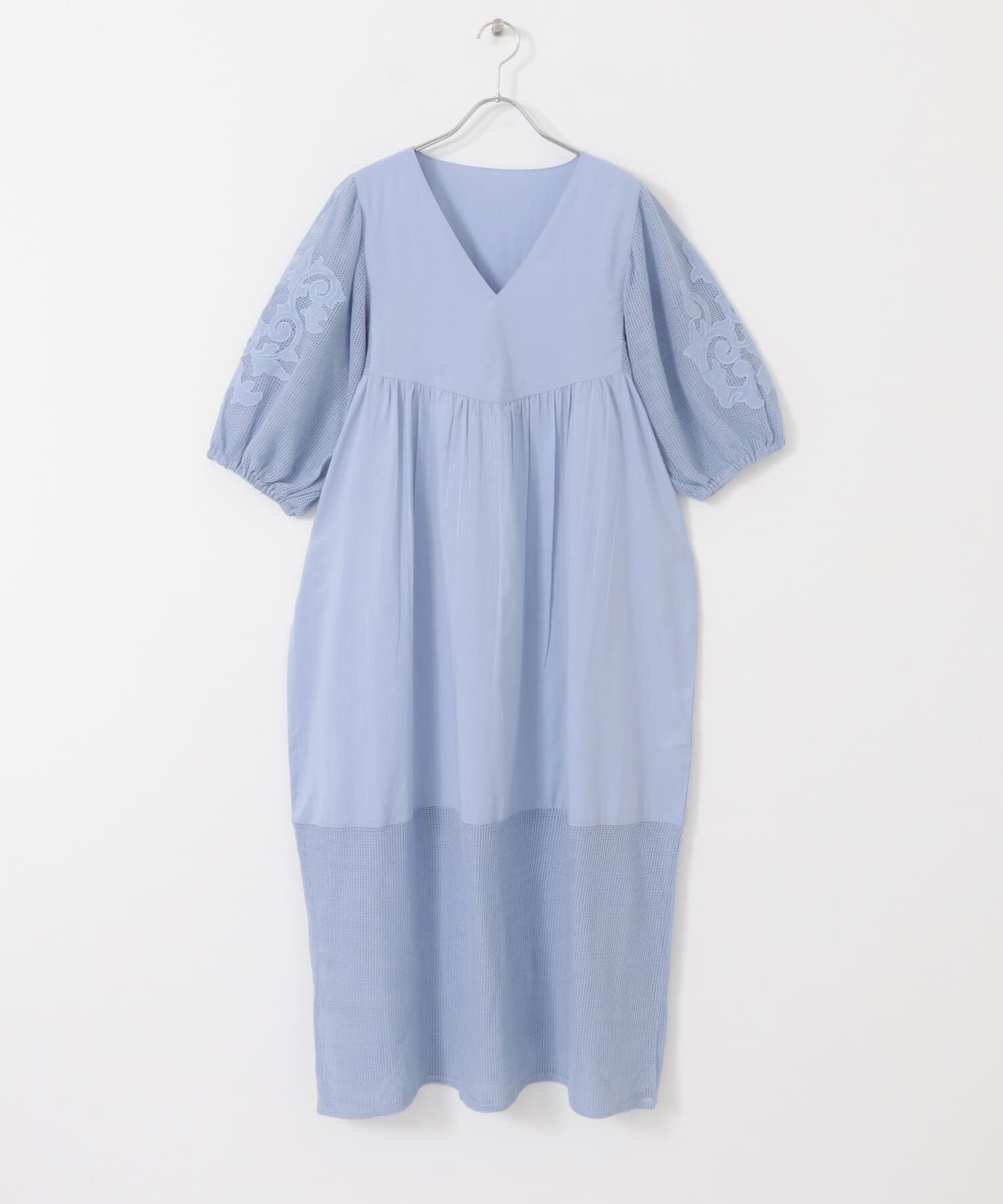 SENSE OF PLACE by URBAN RESEARCH「インドシシュウメッシュワンピース」|ワンピース|