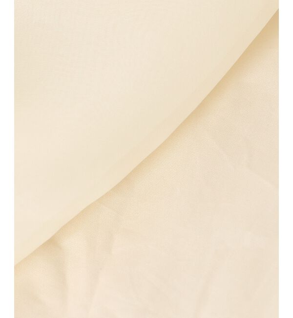 le.coeur blanc「《手洗い可能》TORRAZZO DONNAオーガンジースリーブシャツ」|シャツ・ブラウス|