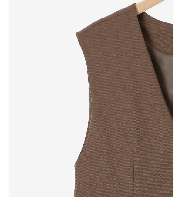 le.coeur blanc「Vカラー2WAYジレジャンスカ」|ジャンパースカート|