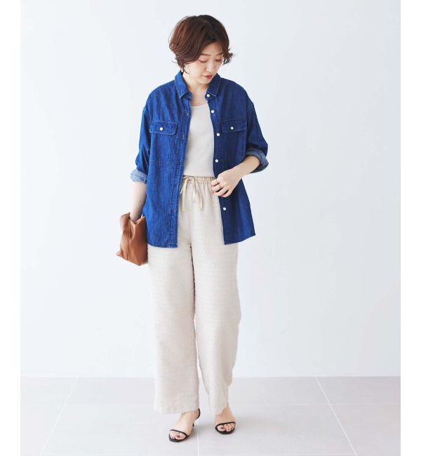 le.coeur blanc「カットジャガードイージーパンツ」|その他|