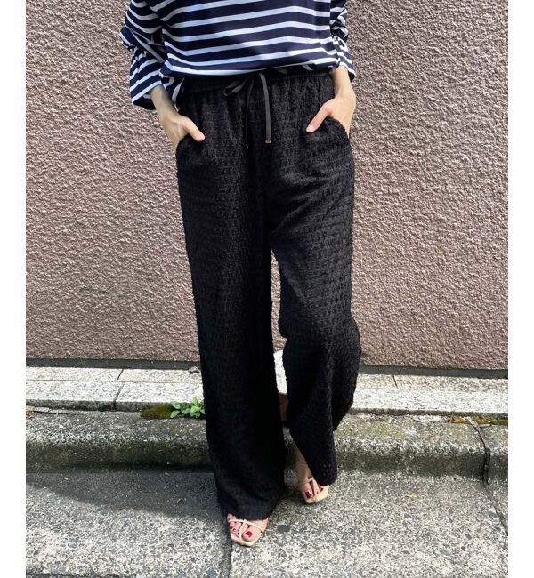 le.coeur blanc「カットジャガードイージーパンツ」|その他|