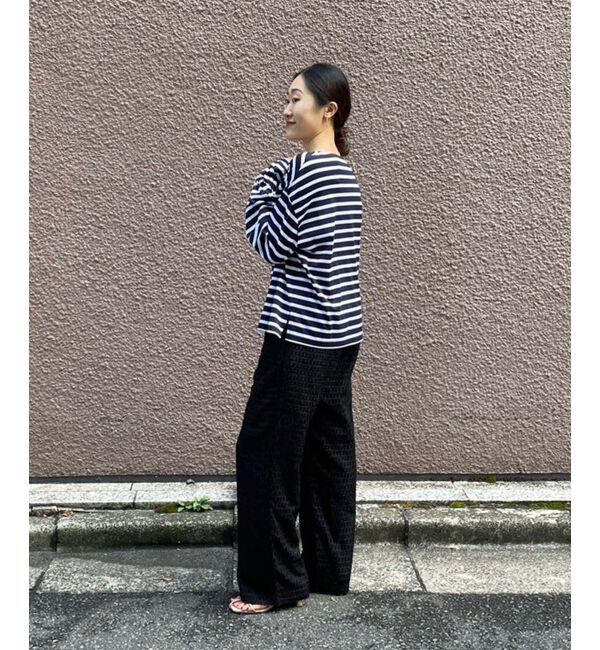 le.coeur blanc「カットジャガードイージーパンツ」|その他|