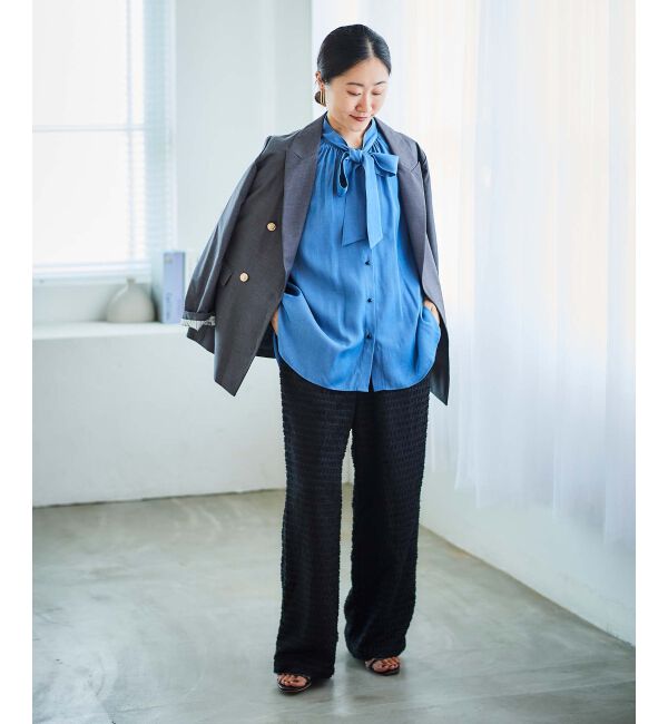 le.coeur blanc「カットジャガードイージーパンツ」|その他|