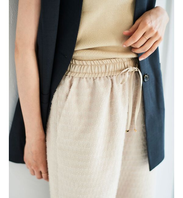 le.coeur blanc「カットジャガードイージーパンツ」|その他|