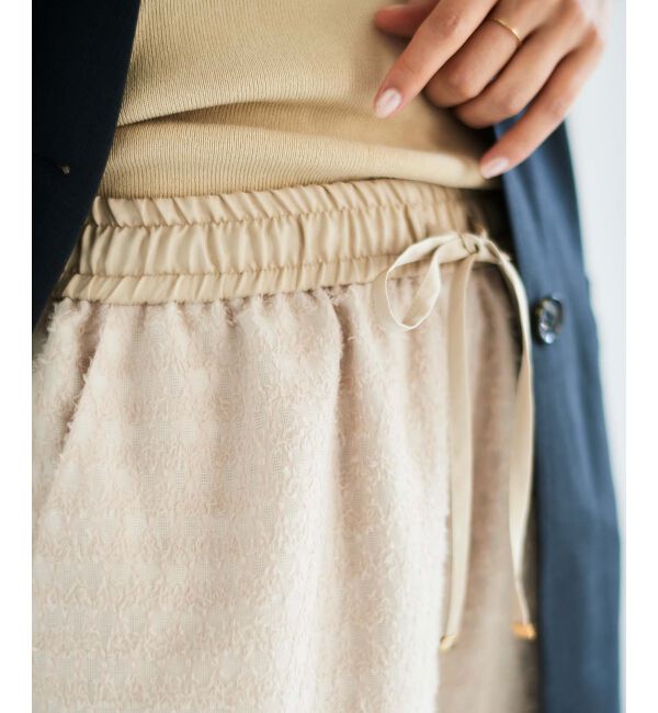 le.coeur blanc「カットジャガードイージーパンツ」|その他|