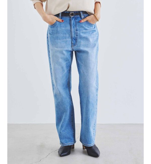 le.coeur blanc「オーセンティックストレートデニム」|デニム|