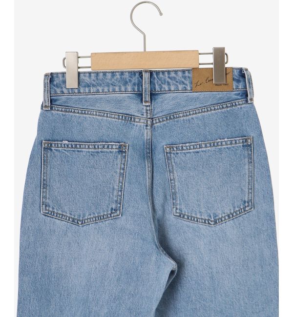 le.coeur blanc「オーセンティックストレートデニム」|デニム|