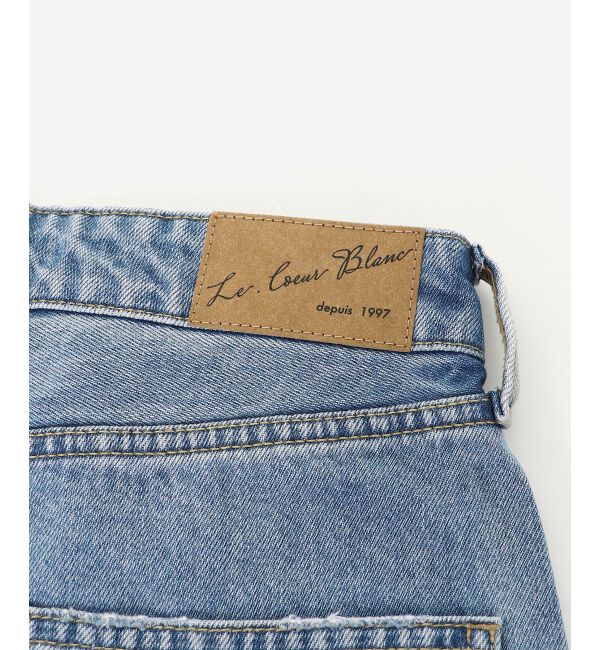 le.coeur blanc「オーセンティックストレートデニム」|デニム|
