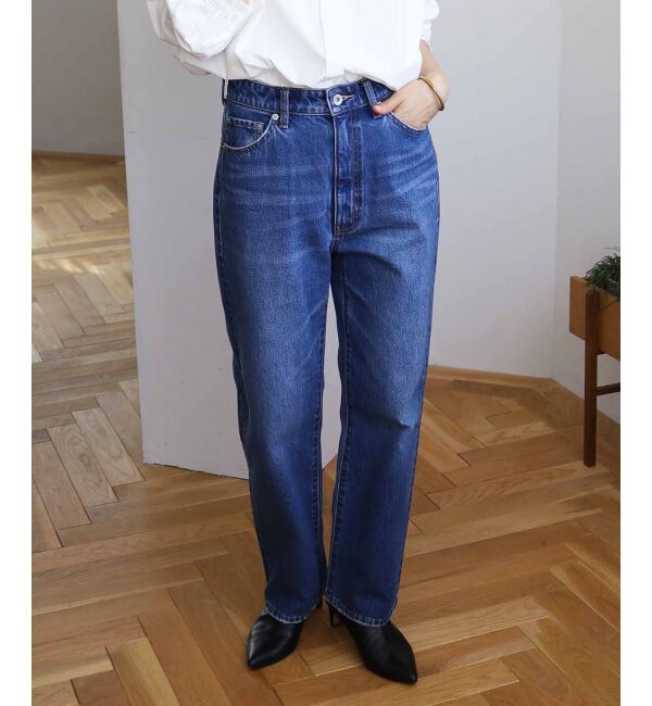 le.coeur blanc「オーセンティックストレートデニム」|デニム|