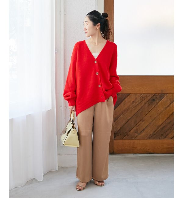  「《手洗い可能》メローウエストサテンイージーパンツ」|その他|