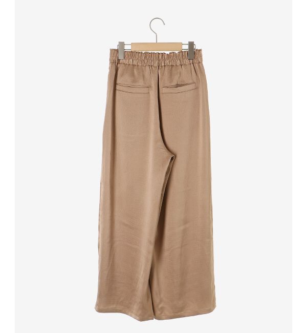  「《手洗い可能》メローウエストサテンイージーパンツ」|その他|