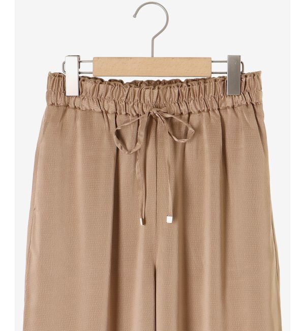  「《手洗い可能》メローウエストサテンイージーパンツ」|その他|