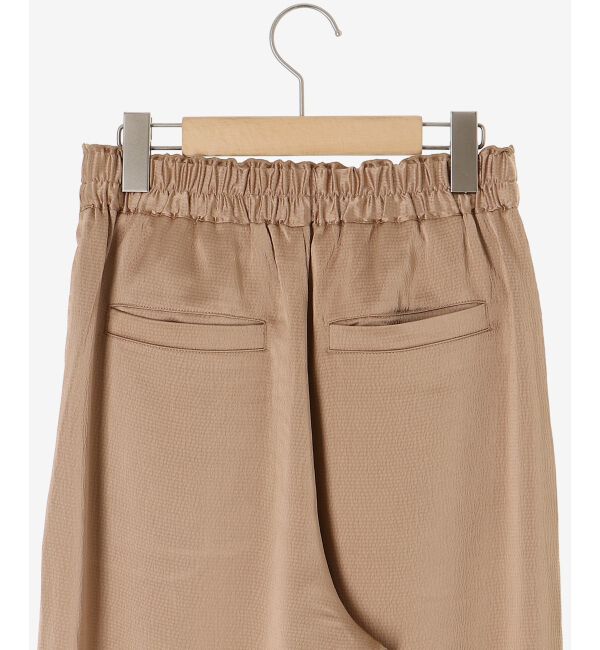  「《手洗い可能》メローウエストサテンイージーパンツ」|その他|