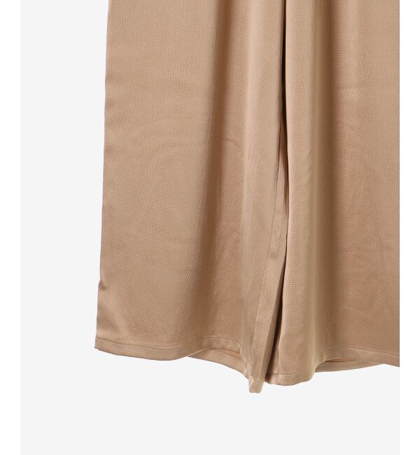  「《手洗い可能》メローウエストサテンイージーパンツ」|その他|