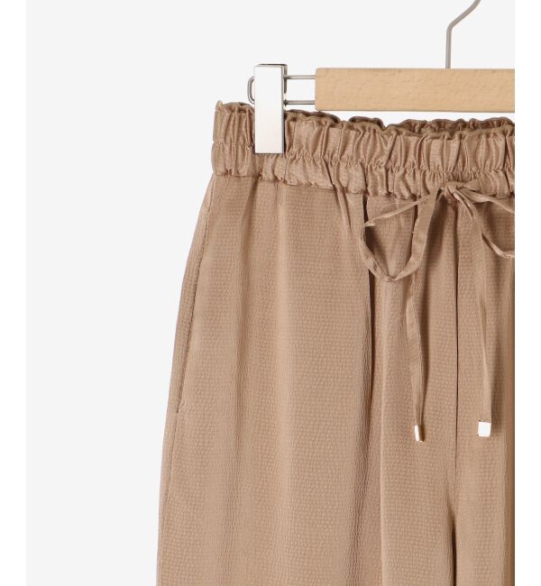  「《手洗い可能》メローウエストサテンイージーパンツ」|その他|