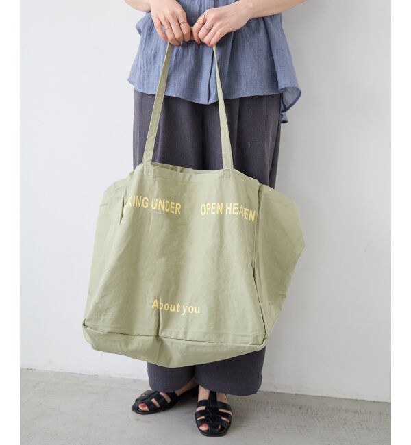  「《WEB限定アイテム》ロゴキャンバスBIGトート」|トートバッグ|