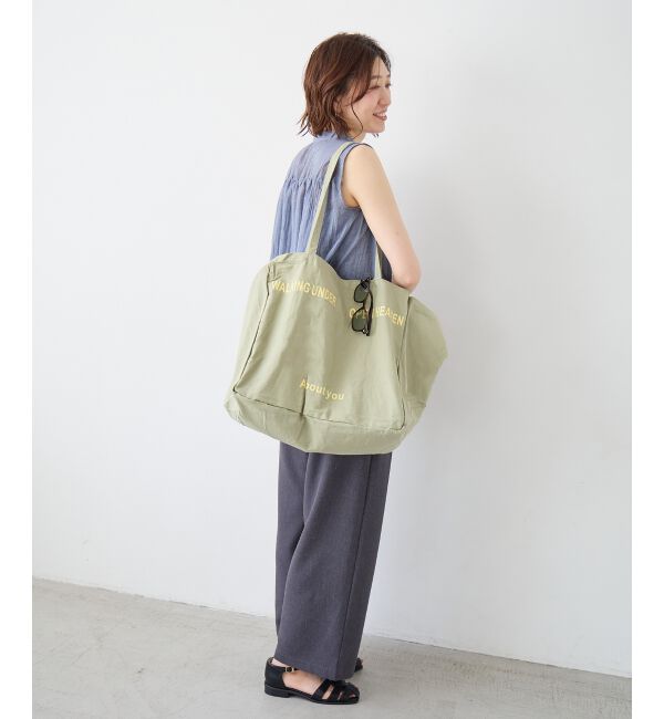 「《WEB限定アイテム》ロゴキャンバスBIGトート」|トートバッグ|