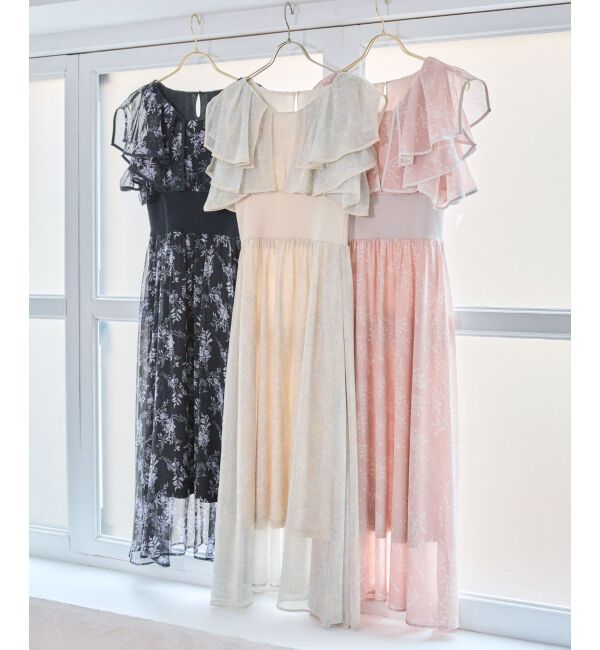  「ダブルカラーコルセットワンピース」|ワンピース|