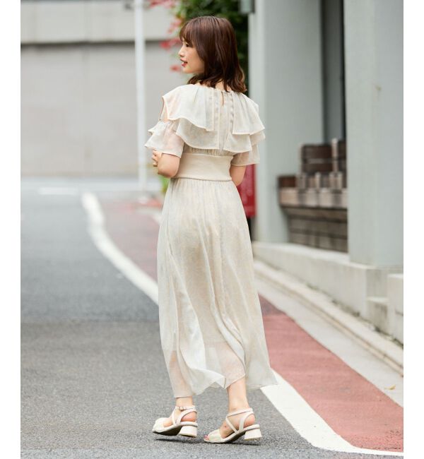  「ダブルカラーコルセットワンピース」|ワンピース|