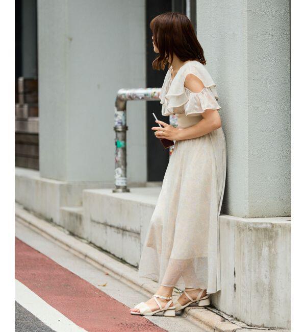  「ダブルカラーコルセットワンピース」|ワンピース|