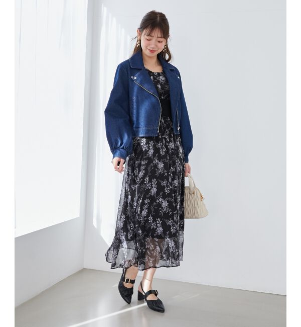  「ダブルカラーコルセットワンピース」|ワンピース|