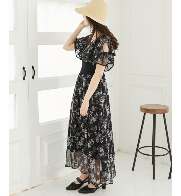  「ダブルカラーコルセットワンピース」|ワンピース|